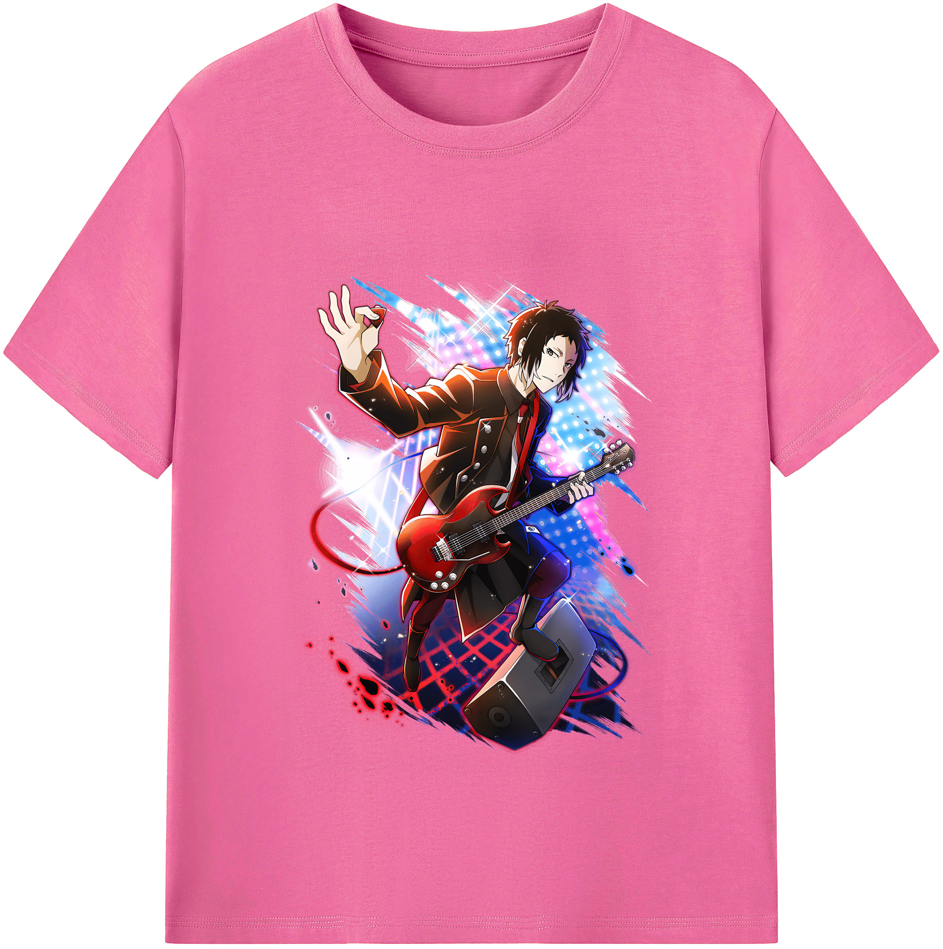 （画像用） 文豪ストレイドッグス Bungo Stray Dogs レディースカジュアルプリントTシャツ（綿100％）